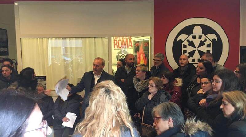 Casapound aderisce alla manifestazione di solidarietà per Loredana insieme ai cittadini di Ottavia e alle famiglie di via Annie Vivanti.