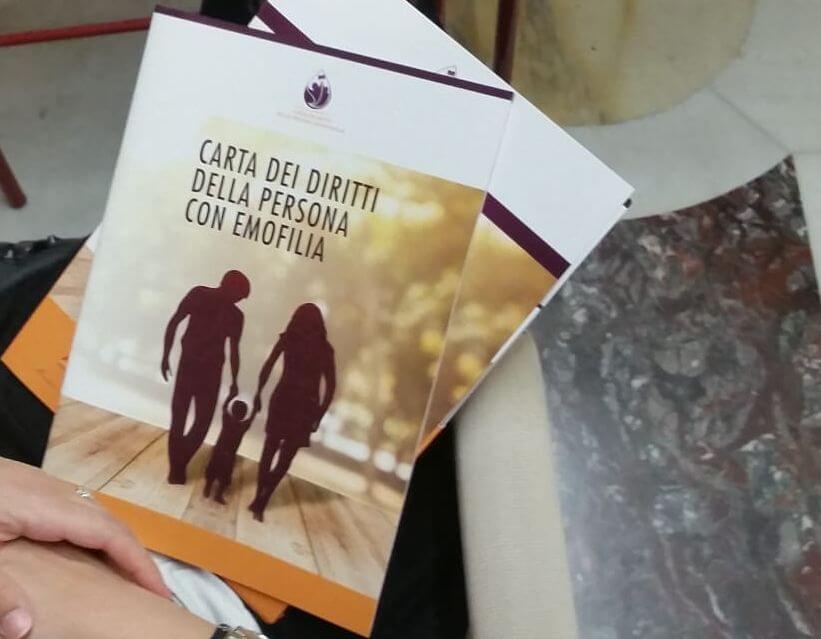 Alessio D’Amato, assessore alla Sanità e Integrazione Sociosanitaria Regione Lazio, Carta dei Diritti della Persona con Emofilia.