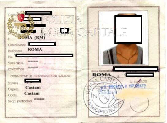 Tenta di registrare il figlio con un documento falso, arrestato da una pattuglia della Polizia Locale di Roma Capitale.